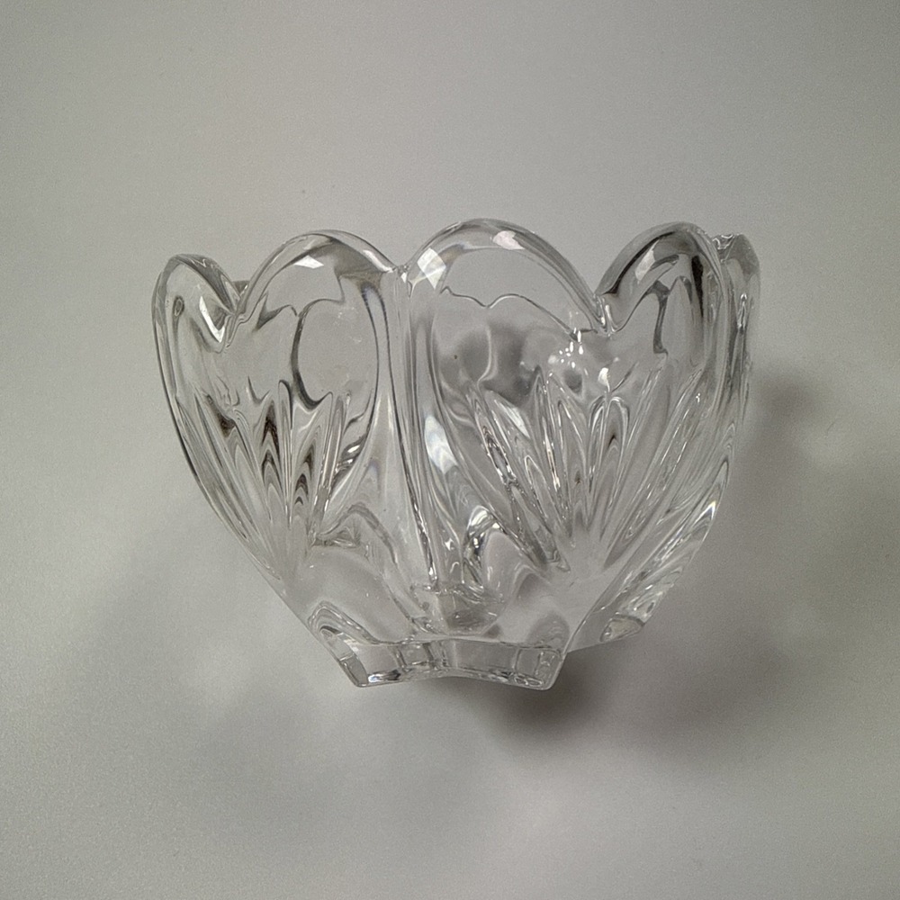 Marquis by Waterford Crystal Trinket Finger Bowl Scalloped Edge 3.5" x 2.5"